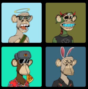 4 Bored Apes
