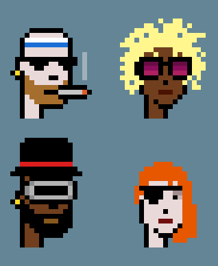 4 CryptoPunks