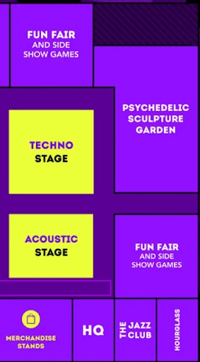 portion of Metaverse Festival map