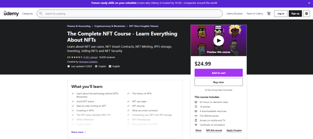 How to Learn NFTs