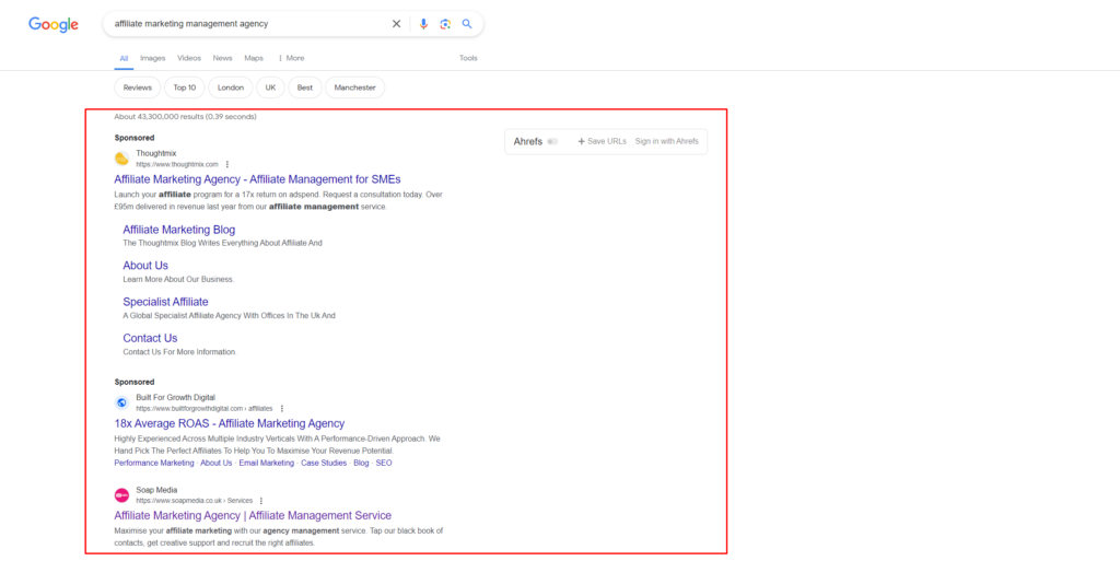 Affiliate Marketing Management