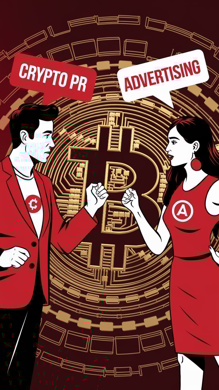 Crypto PR vs Advertising
