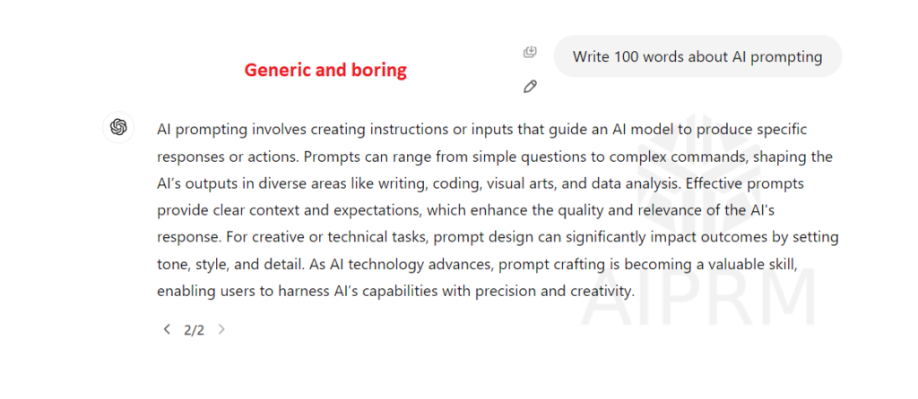 using AI chatGPT