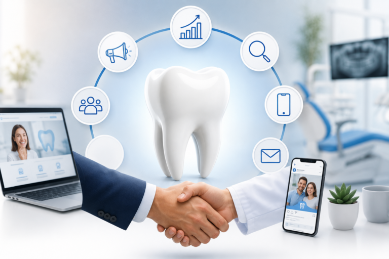 Dental brand partnership and marketing channels