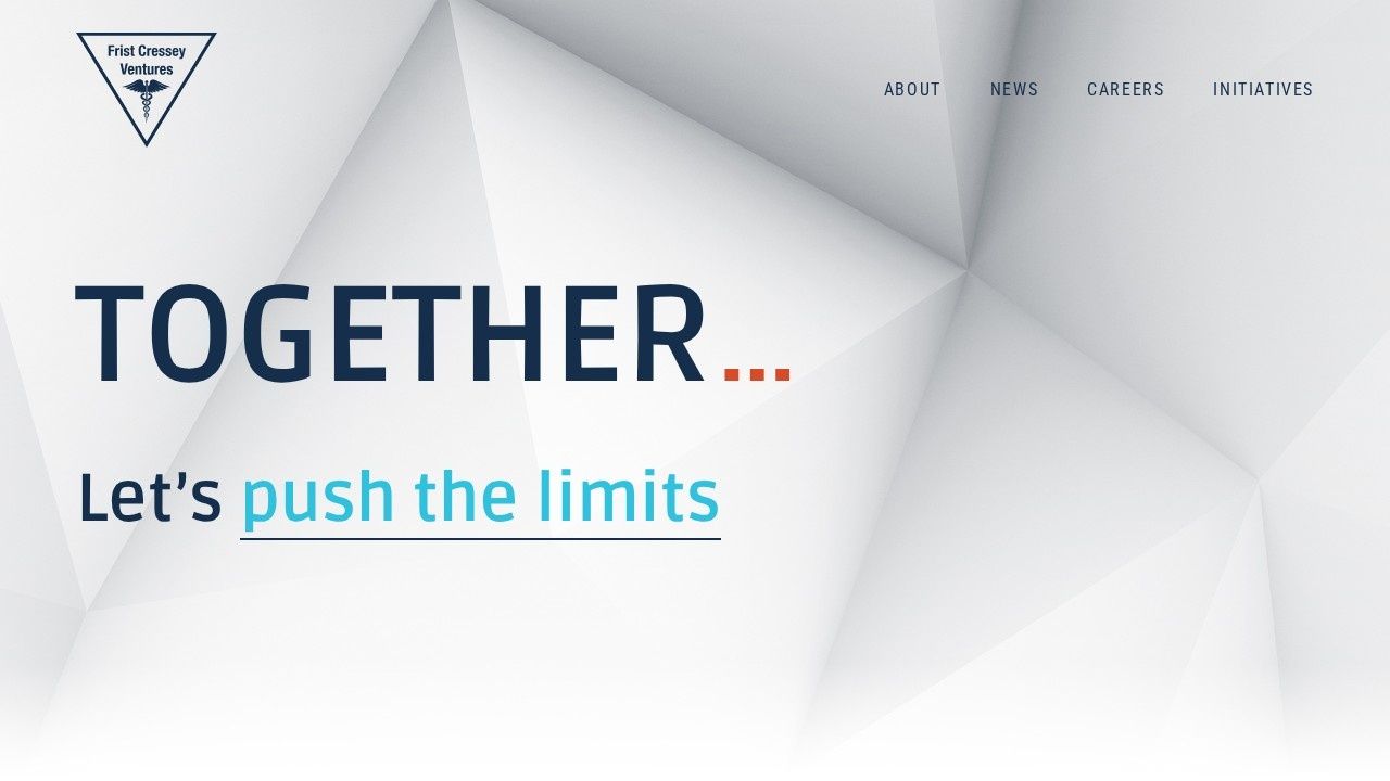 Frist Cressey Ventures healthcare investment firm website
