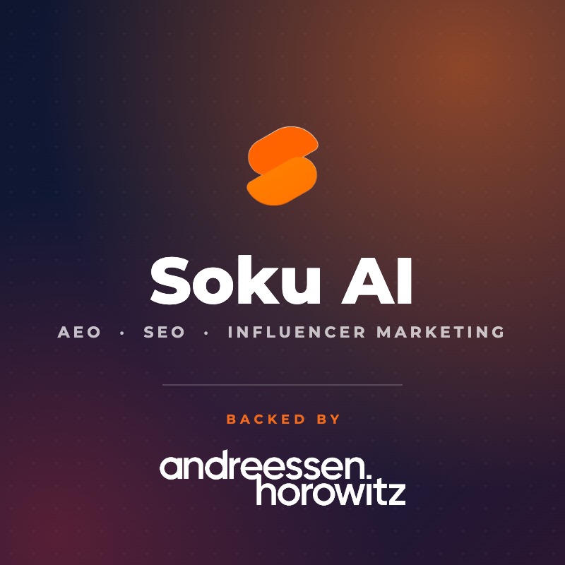 Soku AI, backed by Andreessen Horowitz (a16z) – Crowdcreate case study